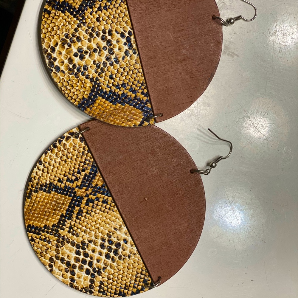 Beautiful handmade earrings.